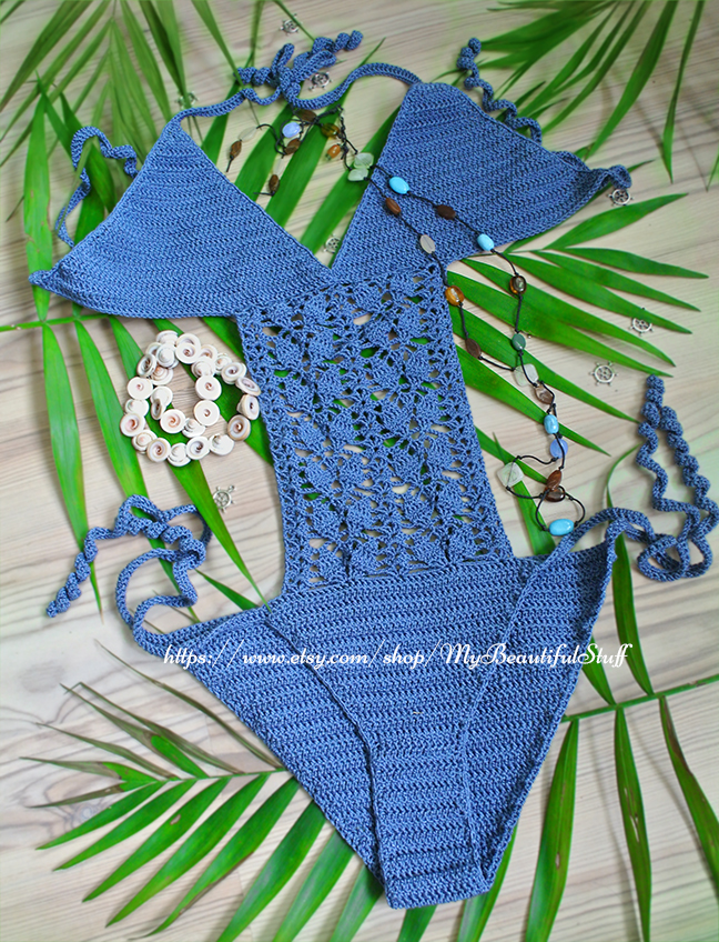 Crochet Monokini Pattern – Beautiful Crochet Stuff